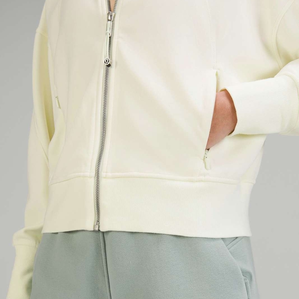Lululemon Women's Cream Zip-Up Jacket